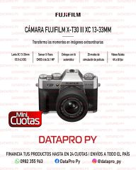 Cámara Fujifilm X-T30 III XC 13-33mm